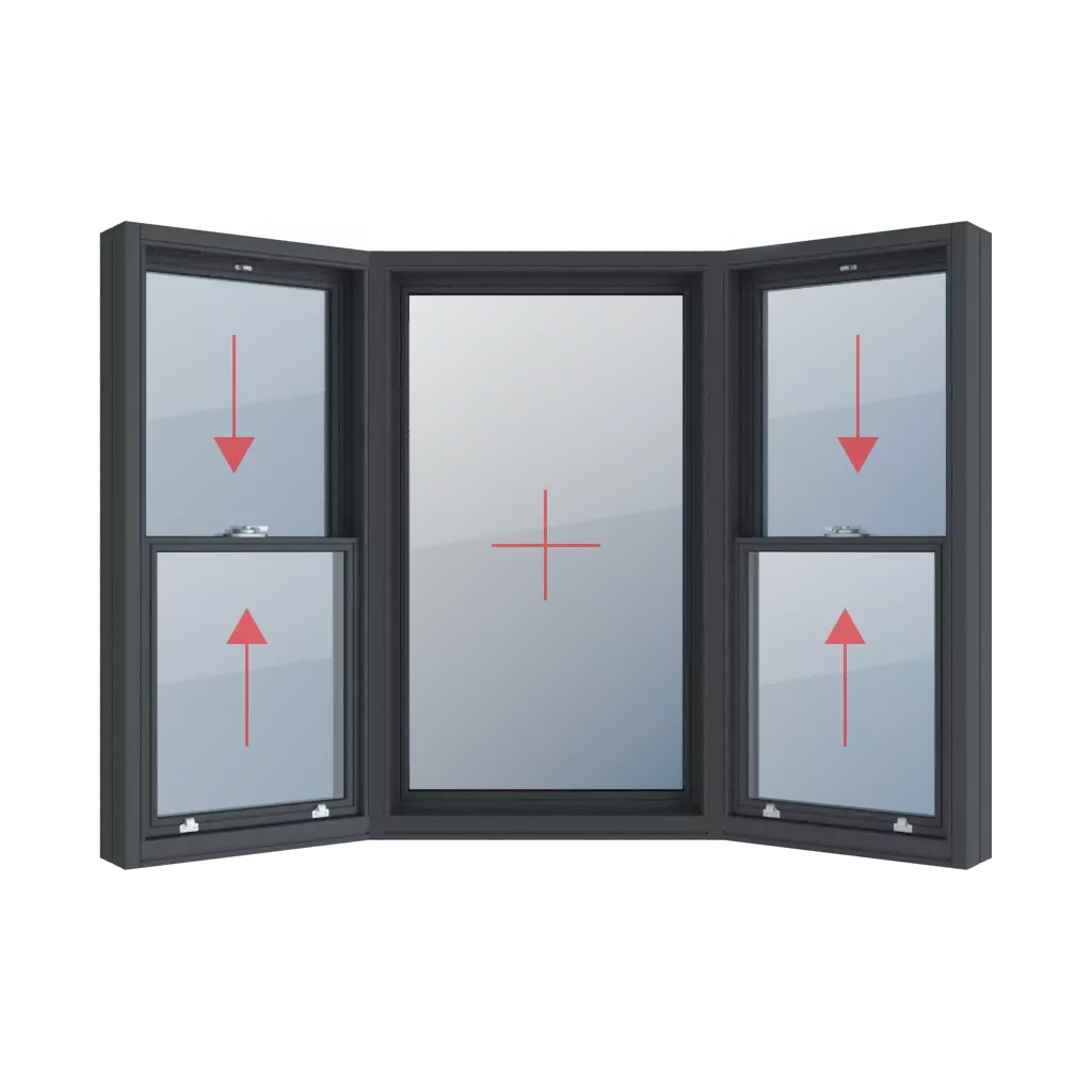 Dessus coulissant, dessous coulissant fenetres type-de-fenetre chassis bay  