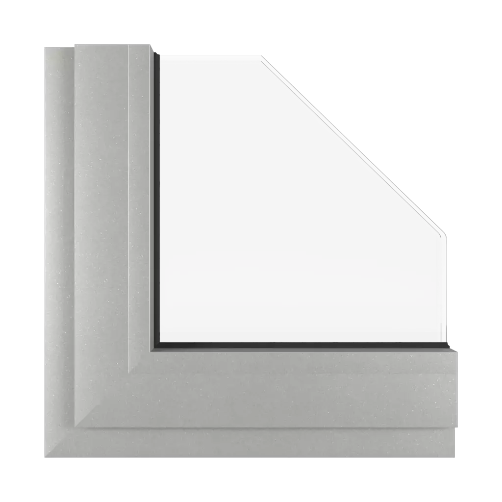 Aluminium argent mat fenetres couleur-de-la-fenetre couleurs-aluprof aluminium-argent-mat interior