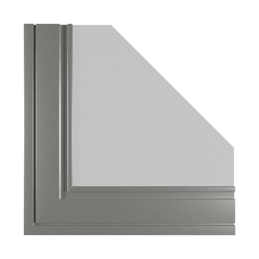 Aluminium gris fenetres accessoires-de-fenetre moustiquaires-2  