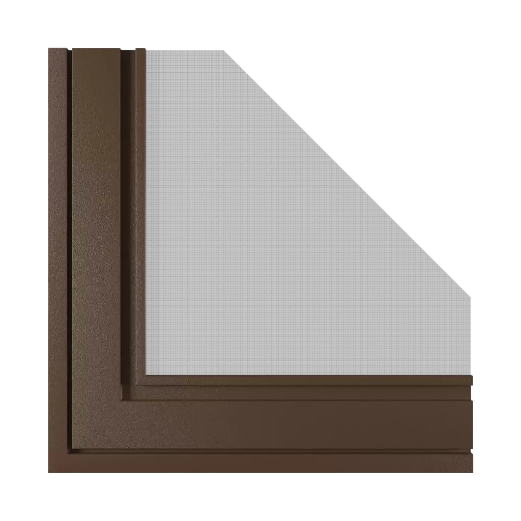 Brun fenetres accessoires-de-fenetre moustiquaires-2  