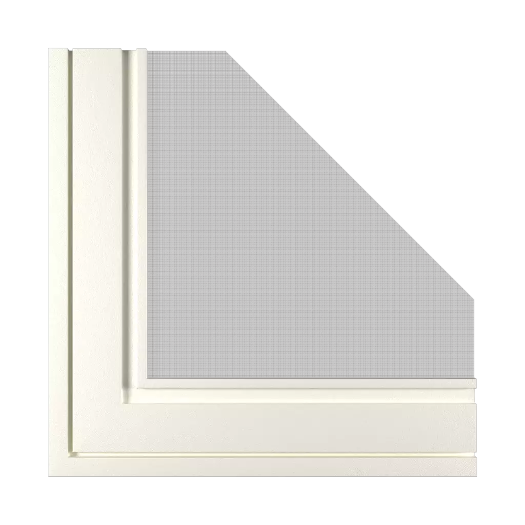 Crème blanche fenetres accessoires-de-fenetre moustiquaires-2  