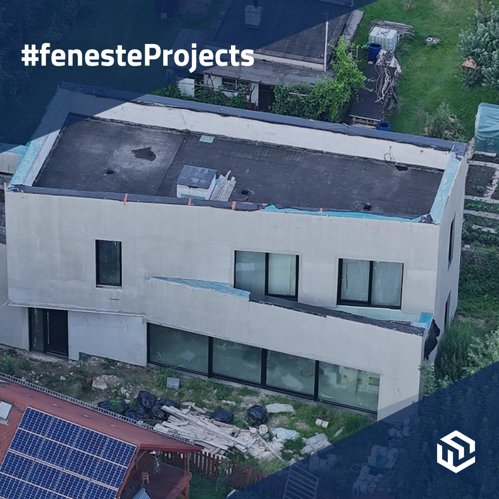 Maison trapézoïdale innovante avec vitrage panoramique 🎥 projets profiles-de-fenetre aluminium aliplast  