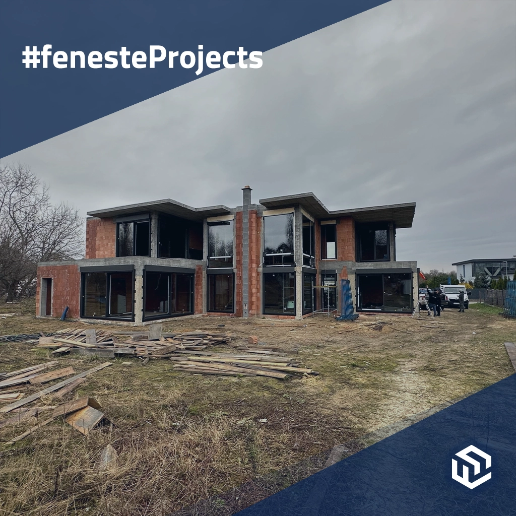 Propriété de prestige avec des vitrages impressionnants et des détails fonctionnels 🎥 projets couleurs-des-fenetres aliplast   